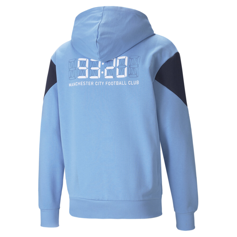 фото Толстовка man city ftblculture full-zip men's football hoodie puma