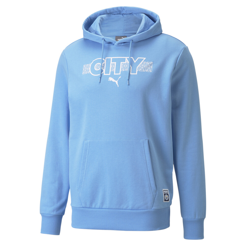 фото Толстовка man city ftblcore men's football hoodie puma