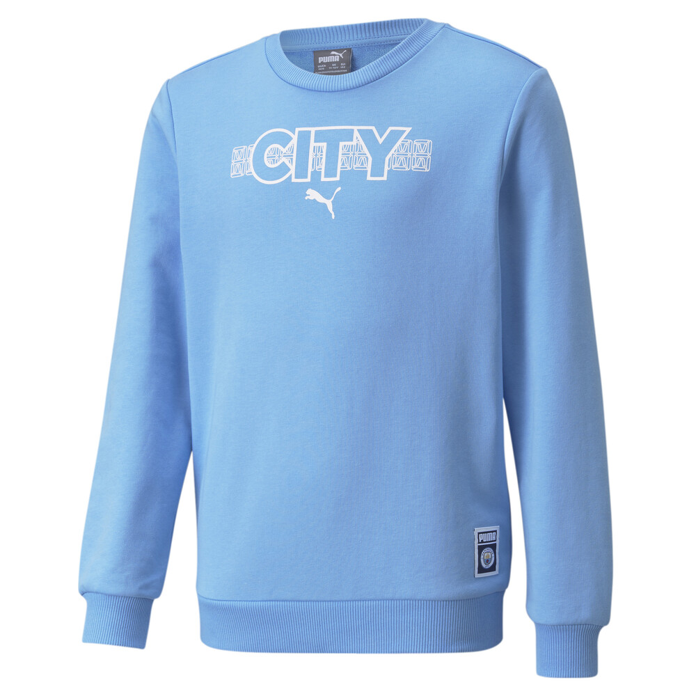 фото Детская толстовка man city ftblcore youth football sweater puma