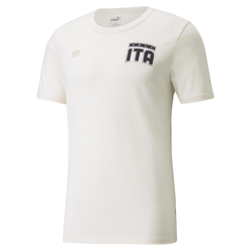 фото Футболка figc ftblfeat men's football tee puma