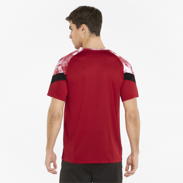 ACM Iconic MCS Men's Football Tee, Tango Red -Puma Black, large-ZAF