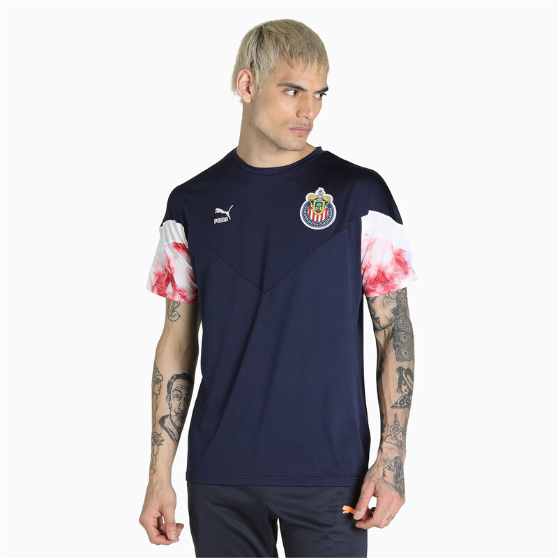 

Men's PUMA Chivas Iconic MCS T-shirt, Red/purple