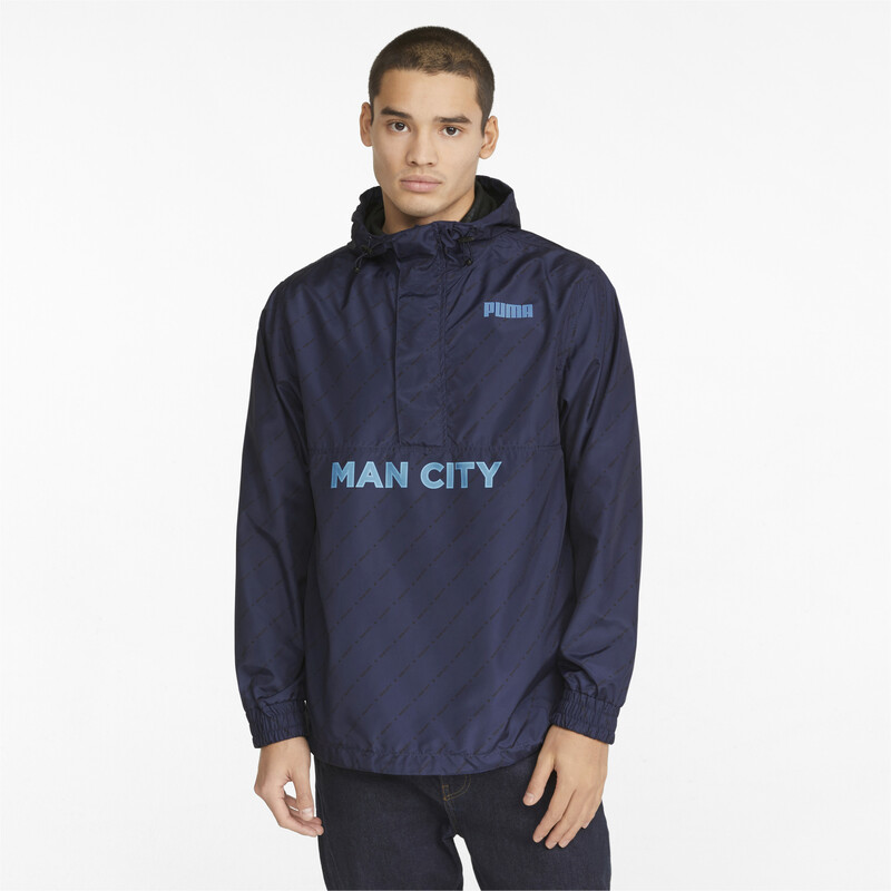 

Men's PUMA Man City FtblLegacy Regular Fit Windbreaker