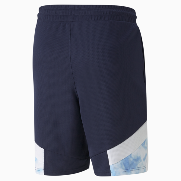 Man City Iconic MCS Mesh Men's Football Shorts, Peacoat-Puma White, large-ZAF