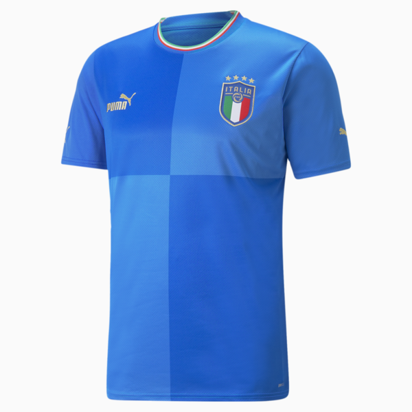 Italy Home 22/23 Replica Jersey Men, Ignite Blue-Ultra Blue, large-ZAF