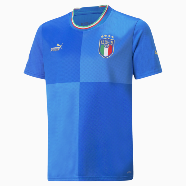Italy Home 22/23 Replica Jersey Youth, Ignite Blue-Ultra Blue, large-ZAF