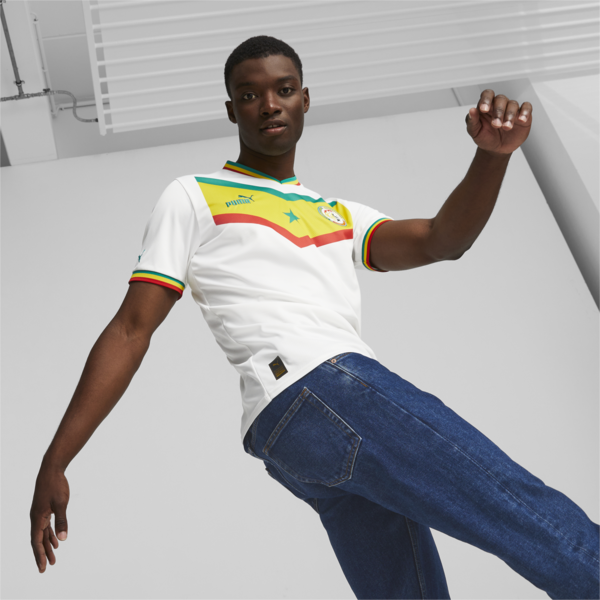Senegal 2024 Home Jersey Men, Puma White-Pepper Green, large-ZAF