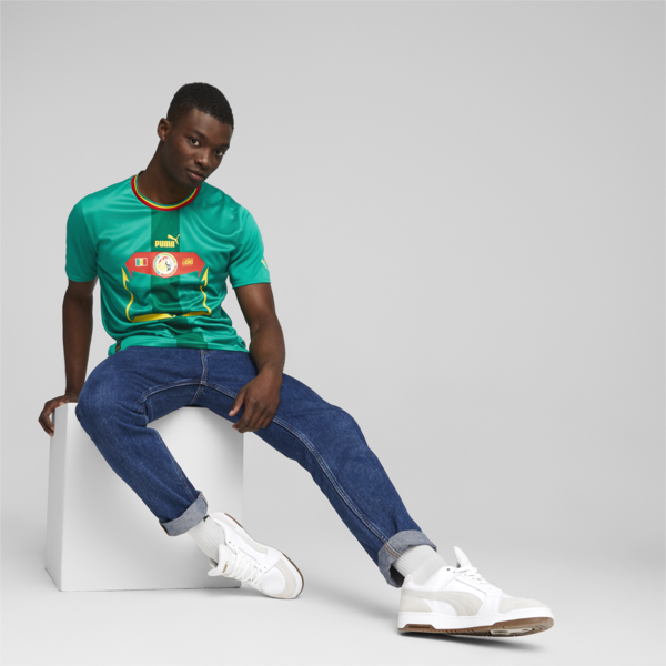 Senegal Away 2024 Jersey Men, Pepper Green-Puma Red, large-ZAF