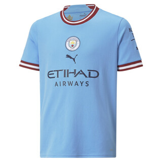 Image PUMA Manchester City F.C. Home 22/23 Replica Youth Jersey