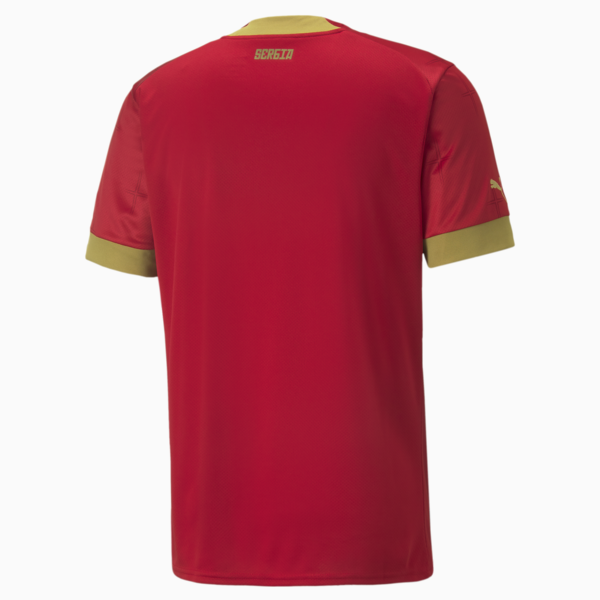 Serbia Home 22/23 Replica Jersey Men, Chili Pepper-Victory Gold, large-ZAF