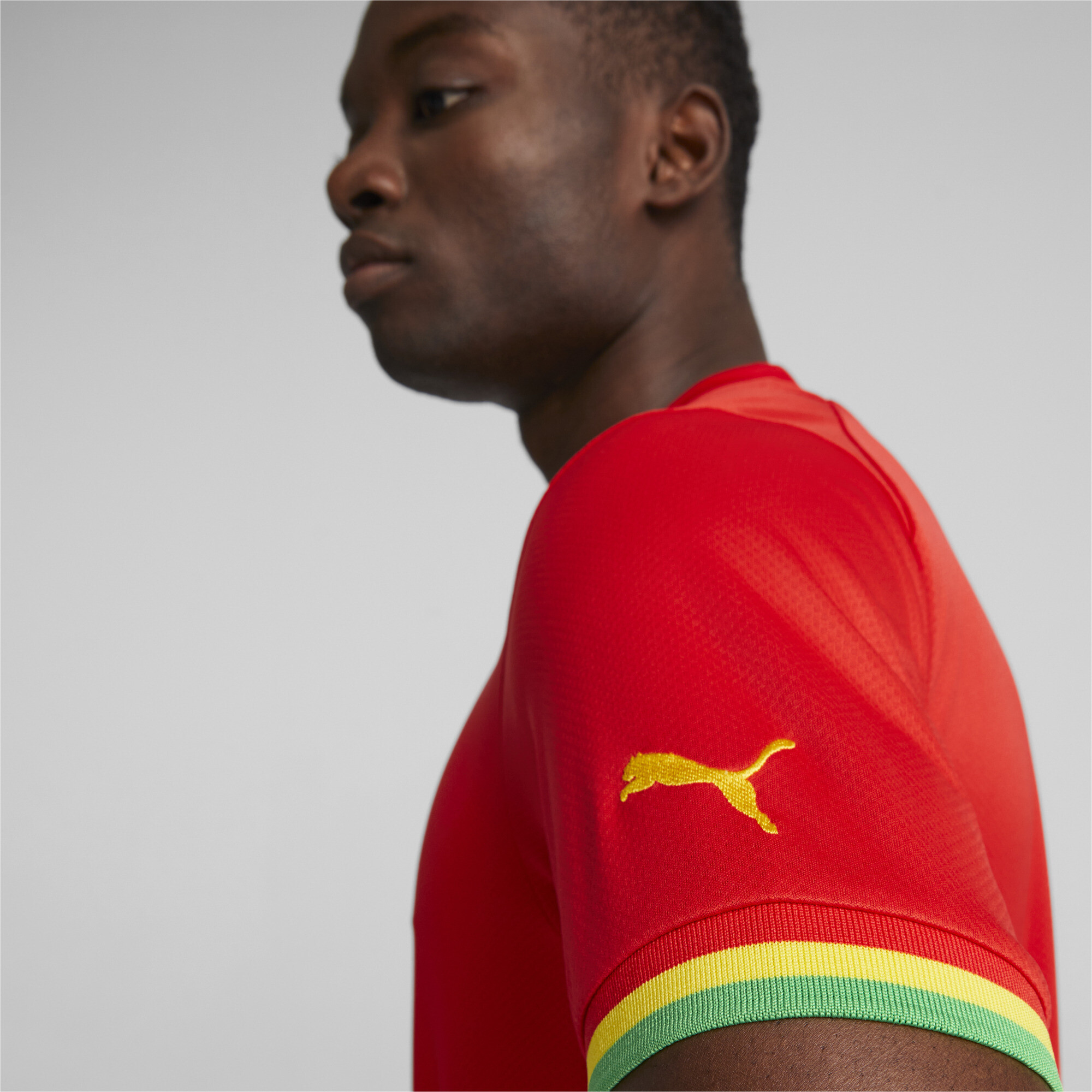 Men's Puma Ghana Away 22/23 Replica Jersey, Red, Size 3XL, Clothing