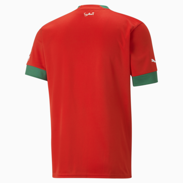 Morocco 2024 Home Jersey Men, Puma Red-Power Green, large-ZAF