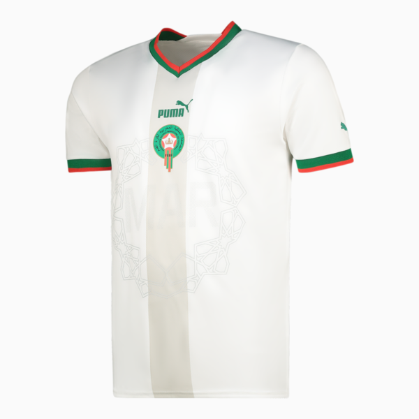 Morocco 2024 Away Jersey Men, Puma White-Puma Red, large-ZAF