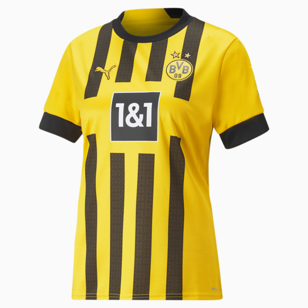 Borussia Dortmund Home 22/23 Replica Jersey Women, Cyber Yellow, large-ZAF