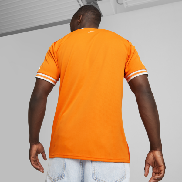Ivory Coast Home 22/23 Replica Jersey Men, Vibrant Orange-Puma White, large-ZAF
