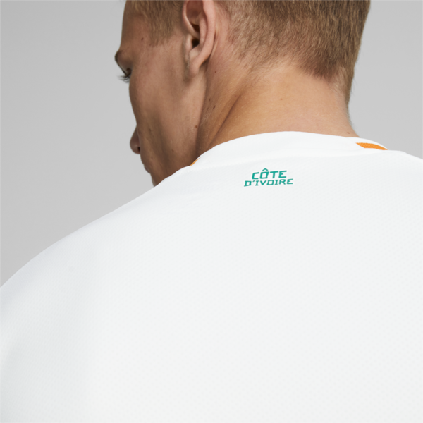 Ivory Coast Away 22/23 Replica Jersey Men, Puma White-Pepper Green, large-ZAF