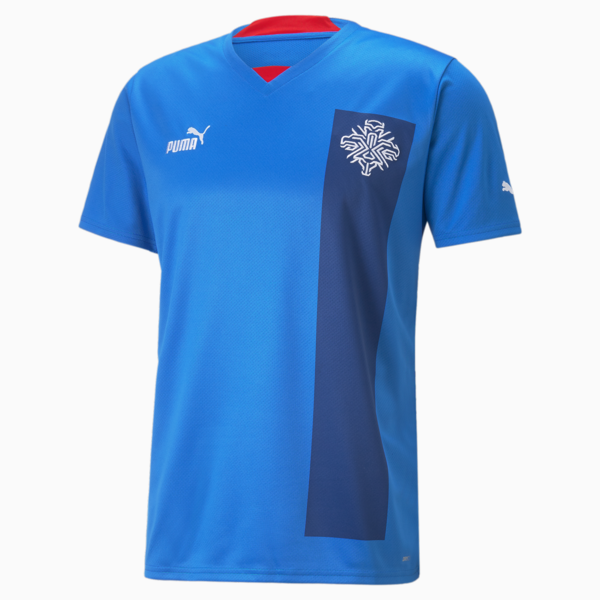 Iceland Home 22/23 Replica Jersey Men, Electric Blue Lemonade, large-ZAF