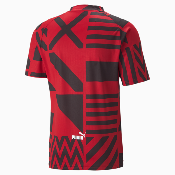 A.C. Milan Football Pre-match Jersey Men, Tango Red, large-ZAF