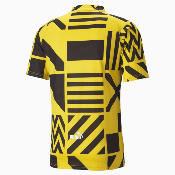 Borussia Dortmund Football Pre-match Jersey Men, Puma Black-Cyber Yellow, large-ZAF
