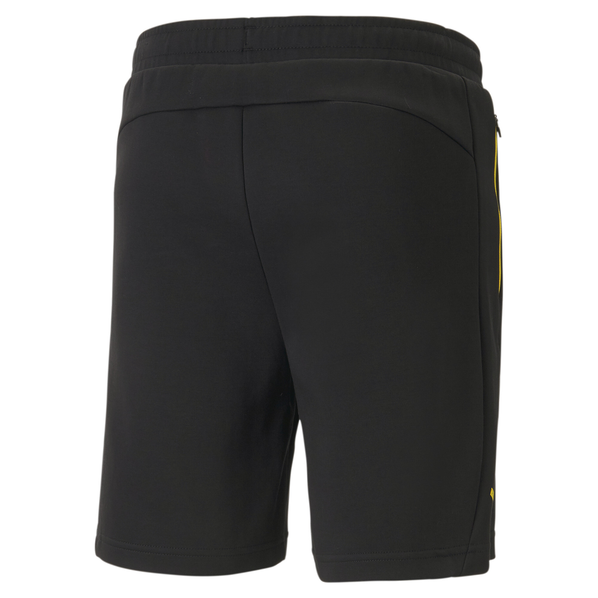 Men's Puma Borussia Dortmund Football Casuals Shorts, Black, Size XL, Clothing