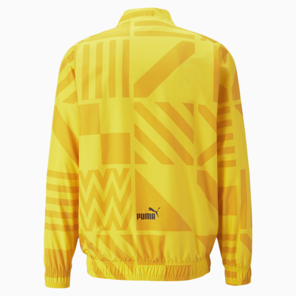 Manchester City F.C. Pre-match Football Jacket Men, Spectra Yellow-Puma Black, large-ZAF
