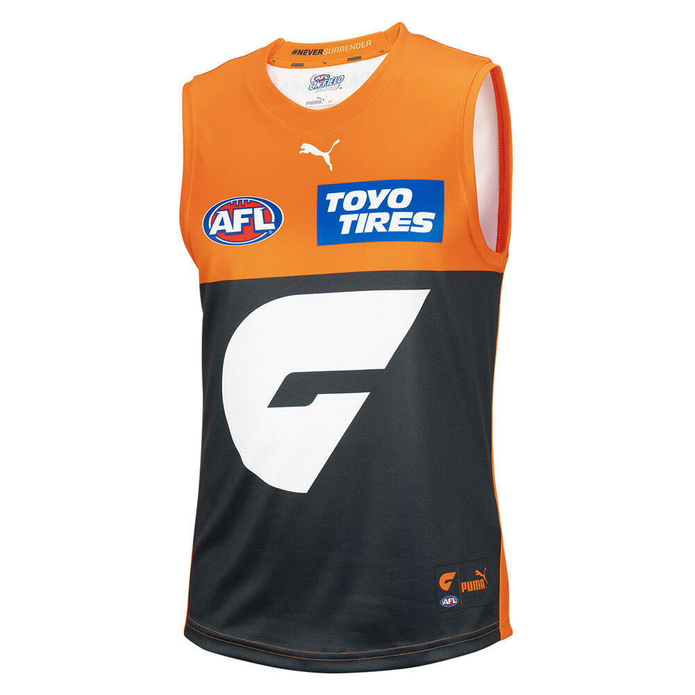 GWS Giants Mens Replica Home Guernsey Orange PUMA
