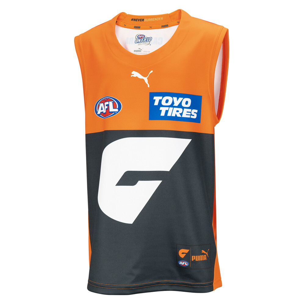 Image PUMA GWS Giants Youth Replica Home Guernsey #1