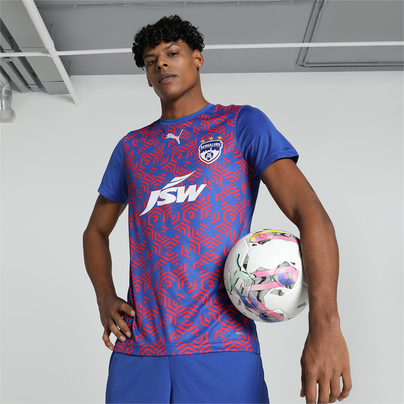 

Men's PUMA Bengaluru Football Club Home Unisex Jersey, Black/blue