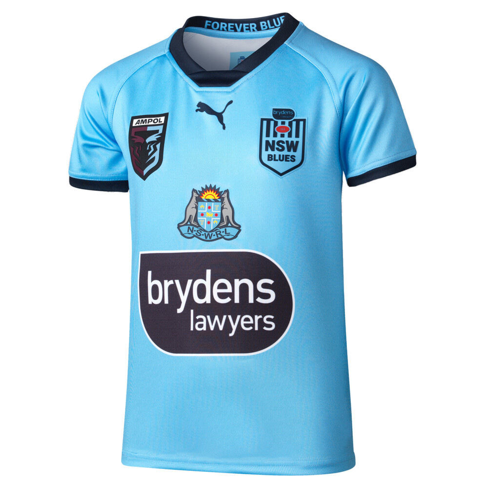 NSW Blues Youth Replica Jersey Blue PUMA