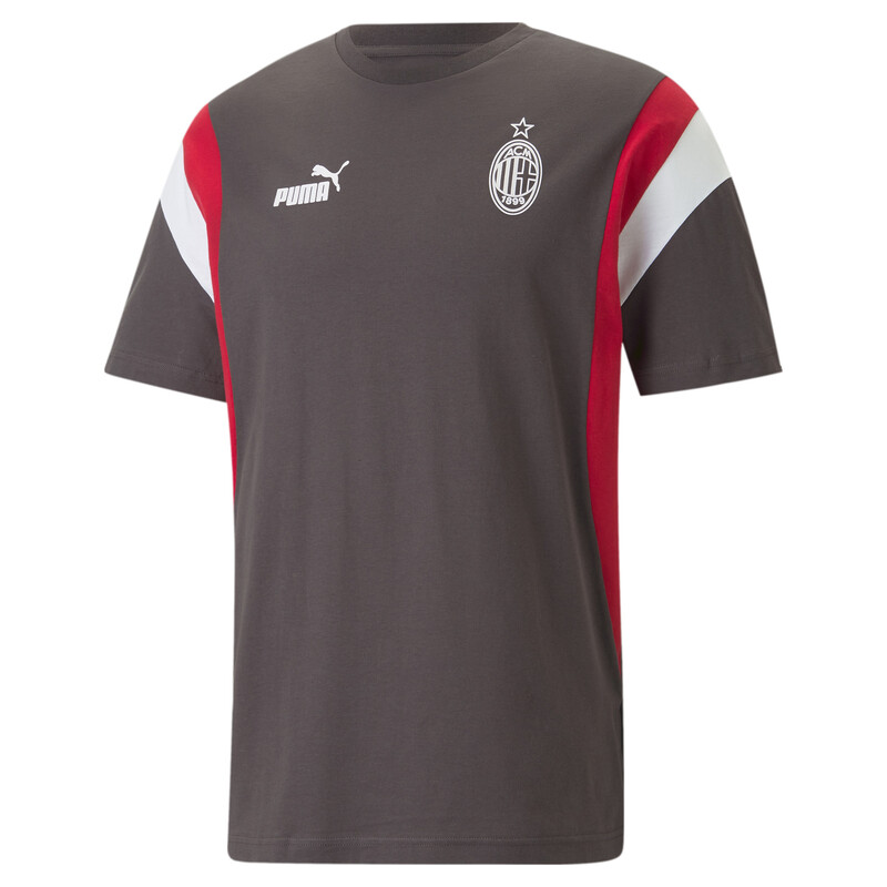 Men's PUMA A.C Milan Ftbl Archive Relaxed Fit T-Shirt