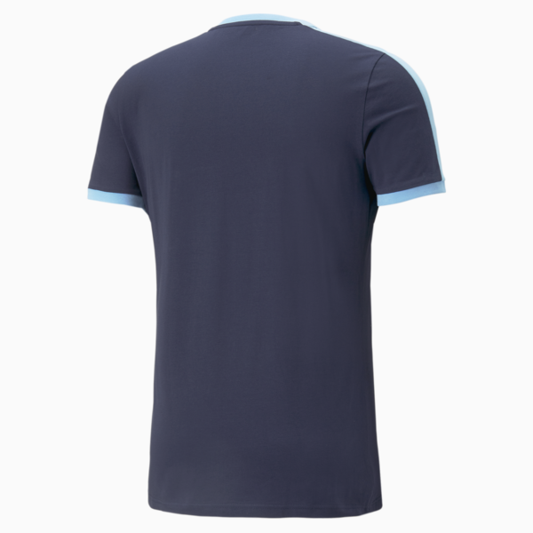 Manchester City F.C. ftblHeritage T7 Tee Men, PUMA Navy-Team Light Blue, large-ZAF