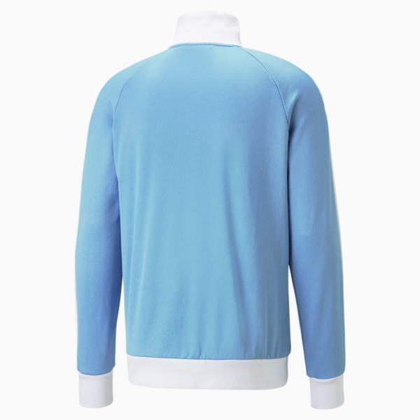 Manchester City F.C. ftblHeritage T7 Track Jacket Men, Team Light Blue-PUMA White, large-ZAF