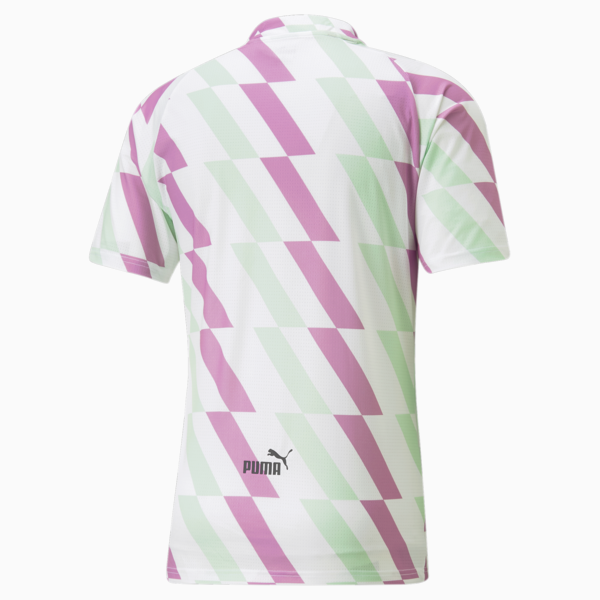 Manchester City Pre-match Jersey Men, PUMA White-Mist Green-Mauve Pop, large-ZAF