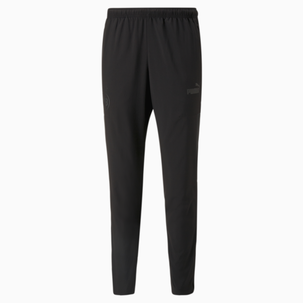 Borussia Dortmund Pre-match Woven Pants Men, PUMA Black, large-ZAF