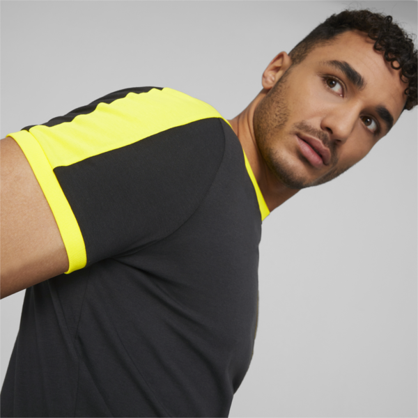 Borussia Dortmund ftblHeritage T7 Tee Men, PUMA Black, large-ZAF