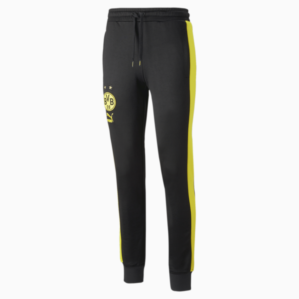 Borussia Dortmund ftblHeritage T7 Track Pants Men, PUMA Black, large-ZAF
