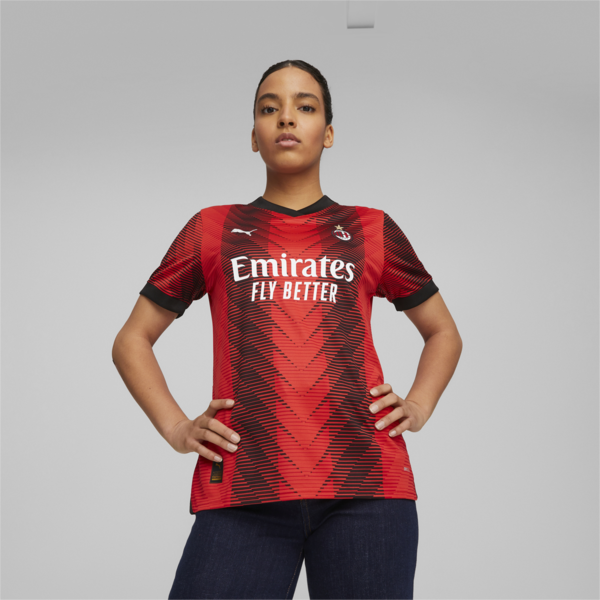 AC Milan 23/24 Women's Home Jersey, For All Time Red-PUMA Black, large-ZAF