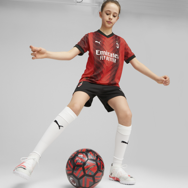 AC Milan 23/24 Youth Home Jersey, For All Time Red-PUMA Black, large-ZAF