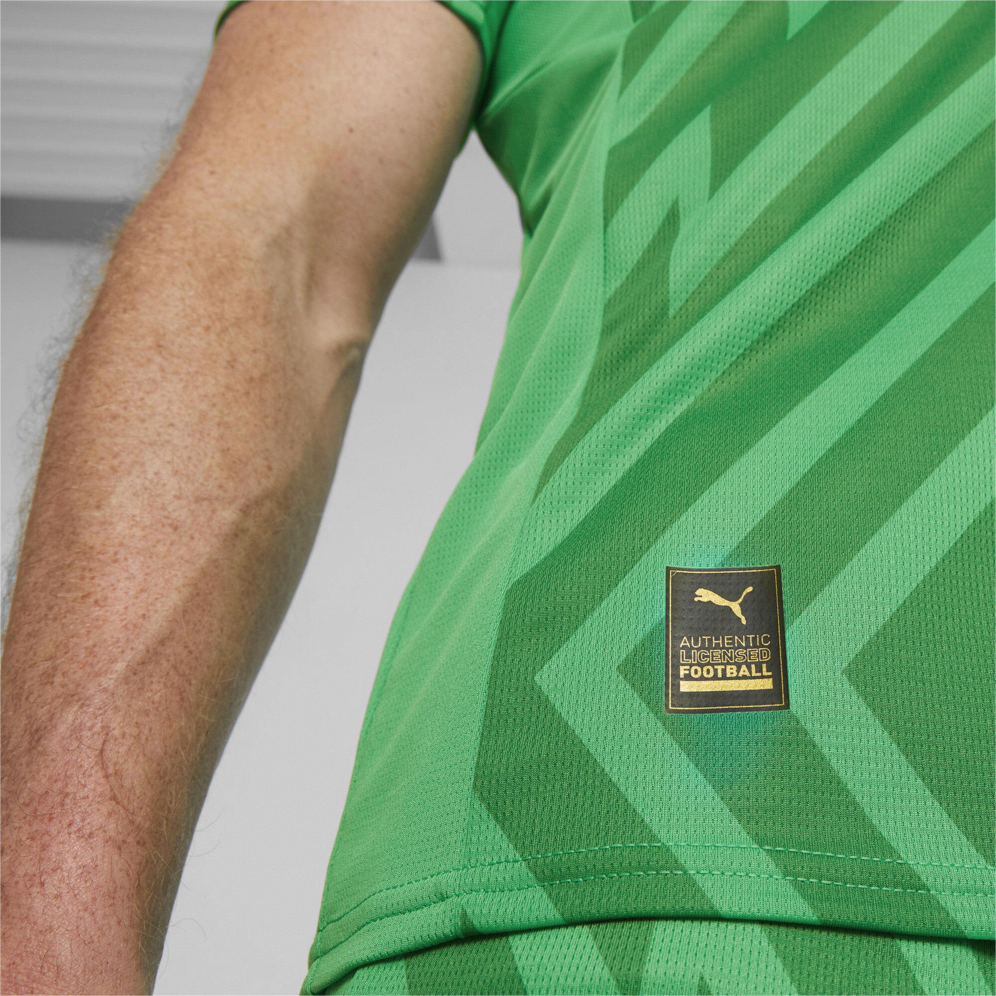 Men's Puma AC Milan Football's Goalkeeper Jersey, Green, Size XS, Clothing