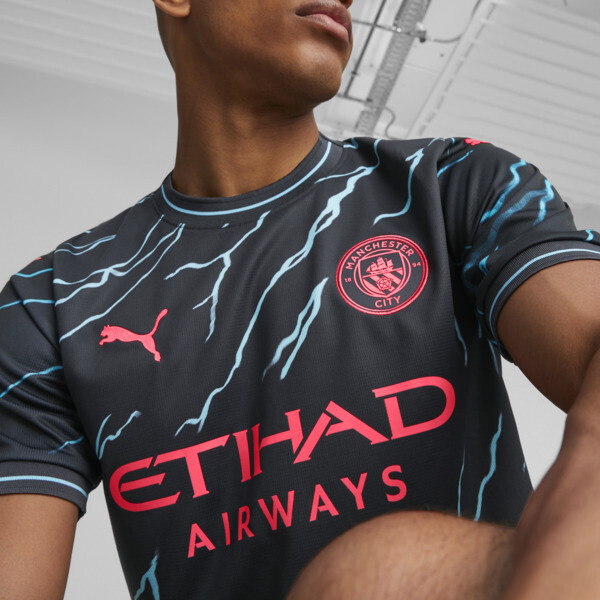 Man city black jersey sales
