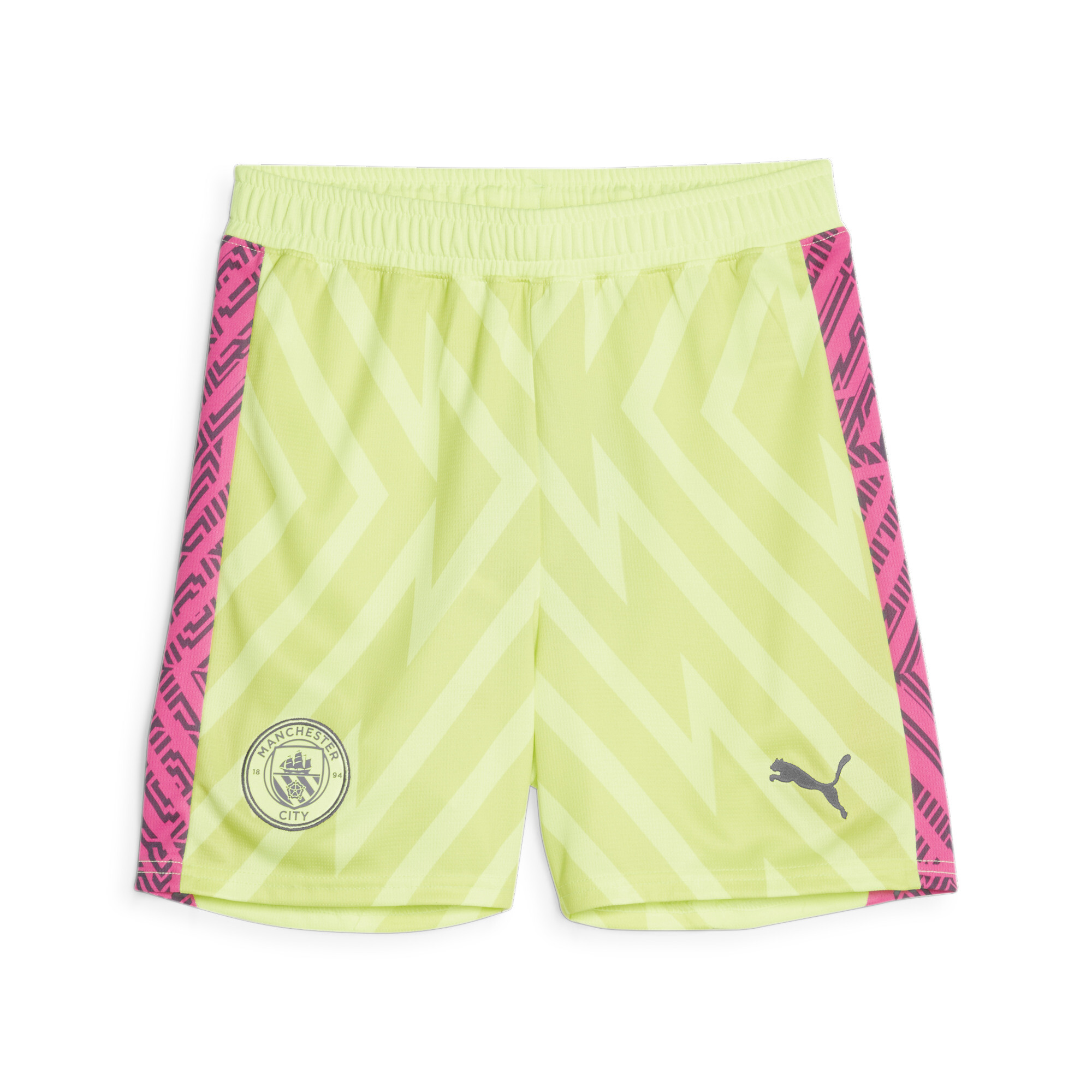 puma shorts kids yellow