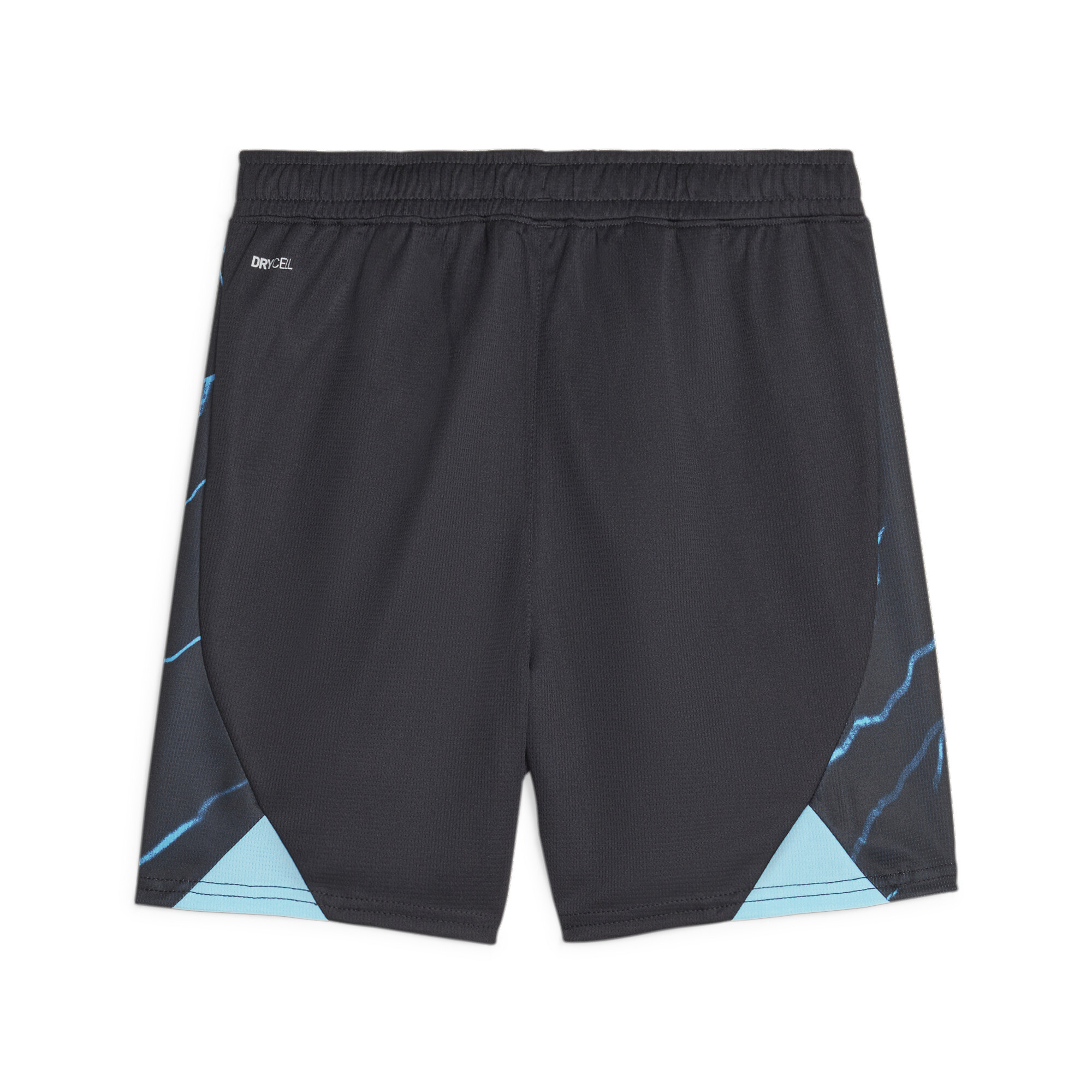 Puma Manchester City Youth Football Shorts, Black, Size 5-6Y, Clothing