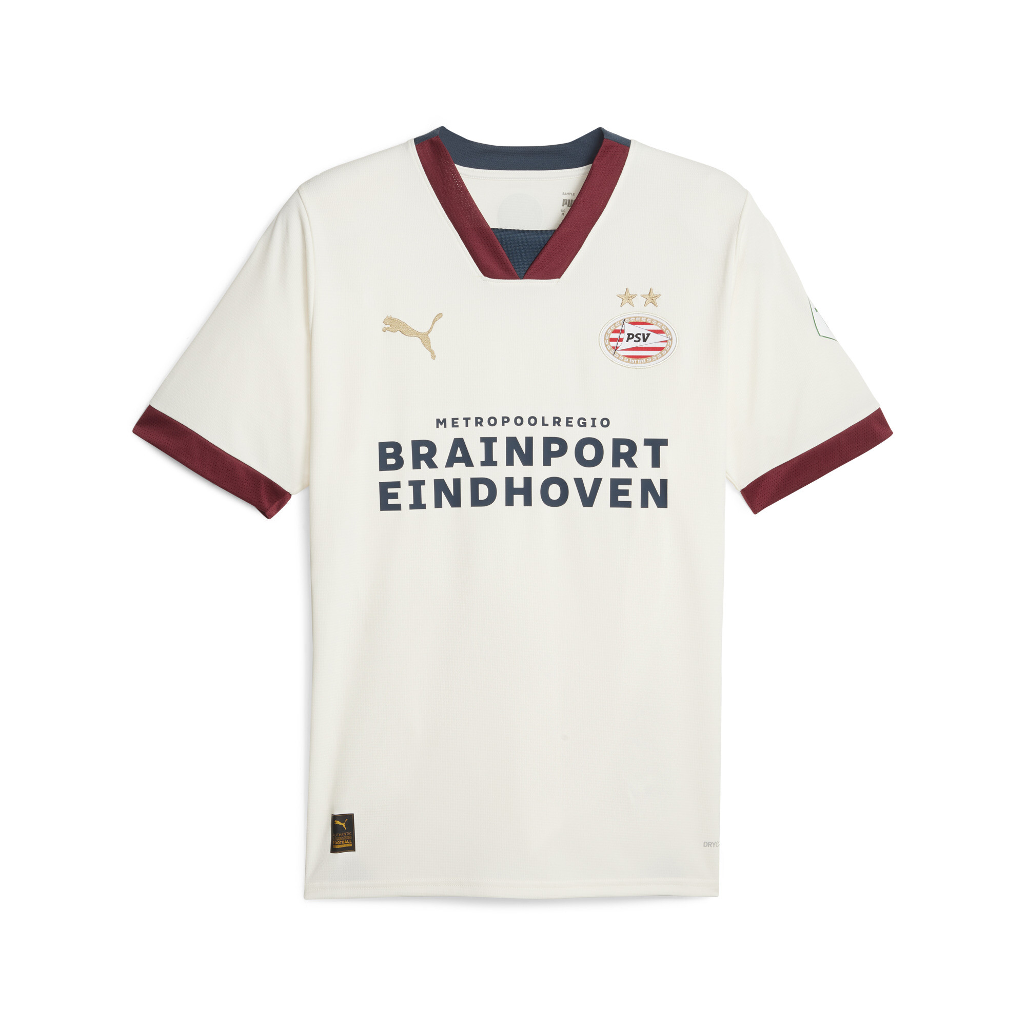 Men's PUMA PSV Eindhoven 23/24 Away Jersey Men In White, Size Medium