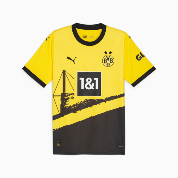 Borussia Dortmund 23/24 Home Jersey, Cyber Yellow-PUMA Black, large-ZAF