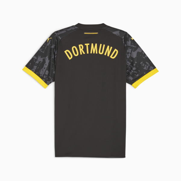 Camiseta visitante Borussia Dortmund 23/24 para hombre, PUMA Black-Cyber Yellow, large-ARG