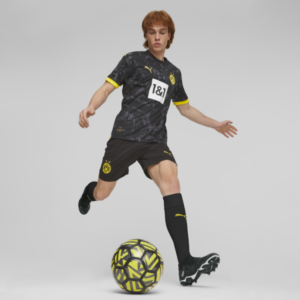 Borussia Dortmund 23/24 Men's Away Jersey, PUMA Black-Cyber Yellow, large-ZAF