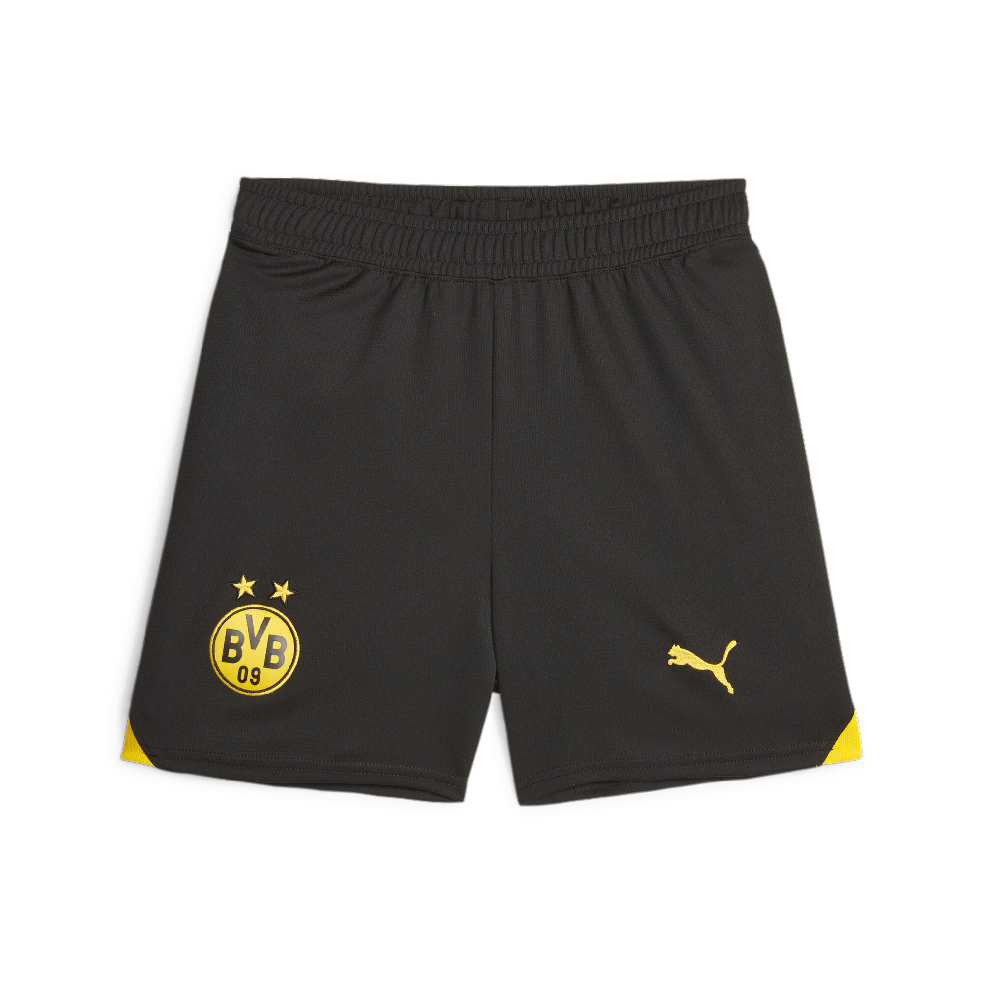 Puma Borussia Dortmund Youth Football Shorts, Black, Size 11-12Y, Clothing