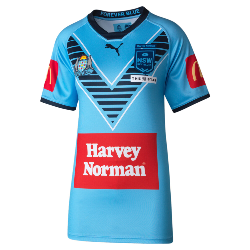 NSW Blues Sky Blues Women's Replica Jersey Blue PUMA