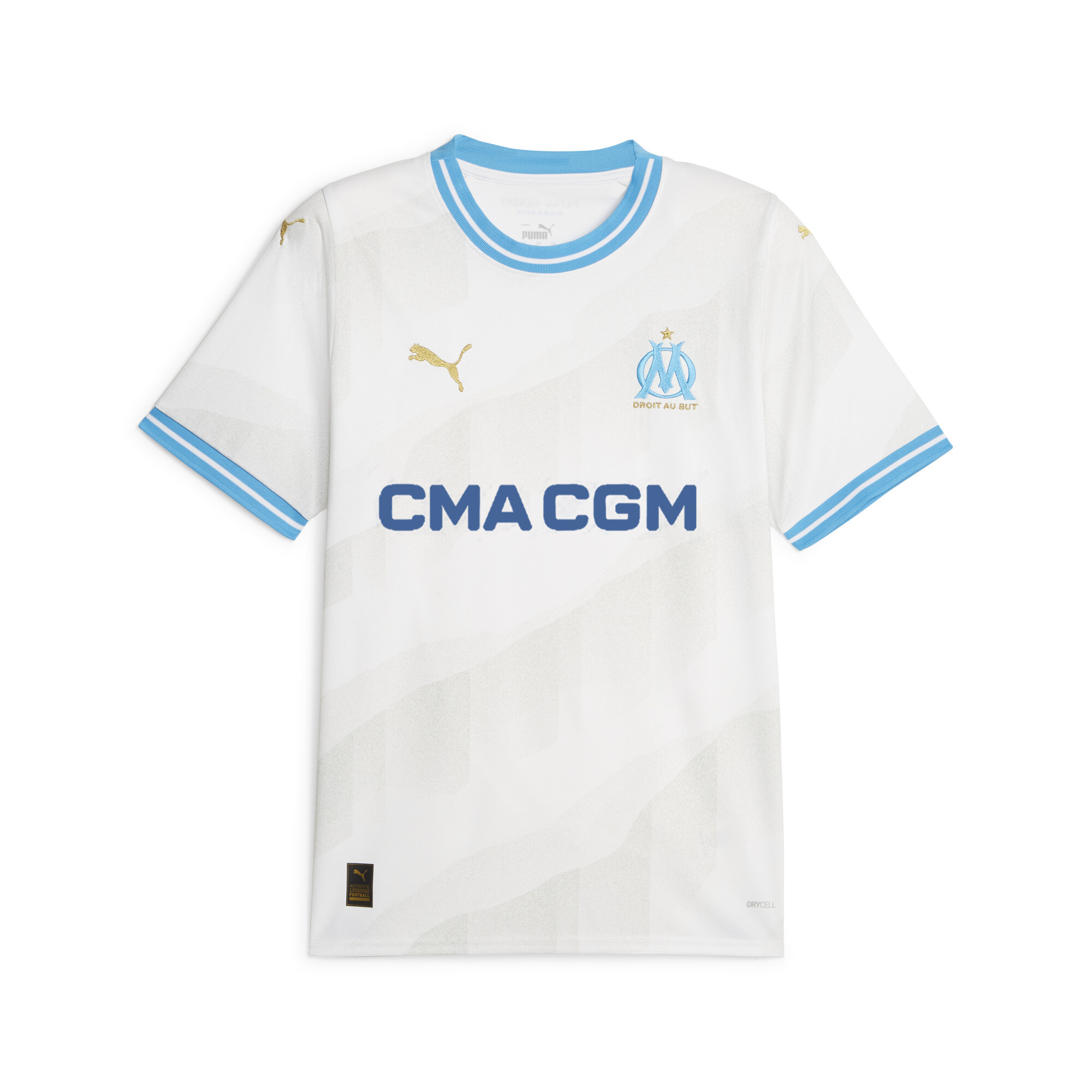 Olympique De Marseille Home Replica Team Jerseys Puma