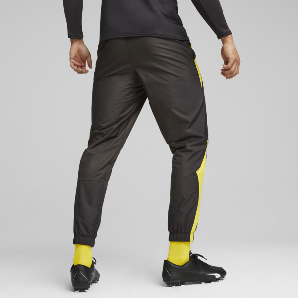 Borussia Dortmund Pre-match Football Pants, PUMA Black-Cyber Yellow, large-ZAF